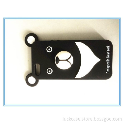2015 new and hot custom animal shaped silicone phone case for iphone 5
